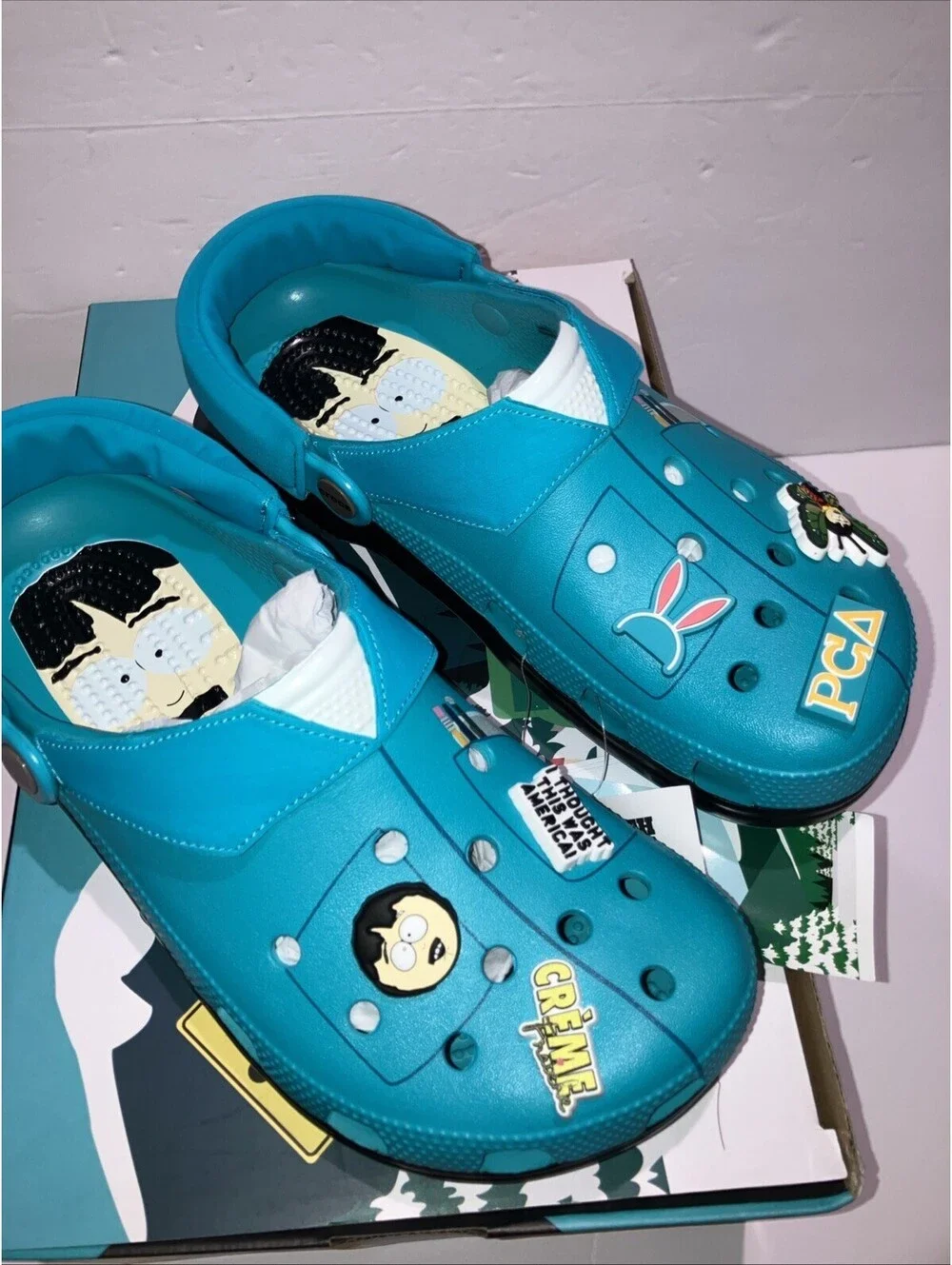 Crocs x South Park Randy Classic Lined Slip-On Clogs Mens Size 8 Women 10 NEW